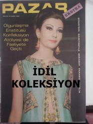 Pazar Ekstra Haftalık Aktüalite Sinema Tiyatro Müzik ve Magazin Dergisi - 16 Şubat 1969 - Hitchcock-Olgunlaşma Enstitüsü Konfeksiyon Atölyesi de Faaliyete Geçti - Çin Falı - Eldivenler Ne İşe Yarar? - Birbiri Üstünde - Şişede Durduğu Gibi Durmaz Ki! - Esrar Raporu - Jacqueline Kocasını Yatak Odasına Almamış - Halk Tipi Kıyafetleri - Ve Gece Elbiseleri - Ümit Dünyası - Tamer Yiğit de Yeni Otomobil Aldı - Selma Güneri 2 Film Teklifi Aldı ve Amerika'ya Gitmekten Vazgeçti - Ajda Pekkan Burun Ameliyatı Olmuyor - Nurlan San Tiyatroda Oynayacak - Çoğu Bitti Azı Kaldı - İskambil Falı Maça - Sigara ve Karekteriniz - Şaka fotoğraf ve haberi - Tam Takım Dergi