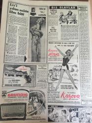 YENİ SABAH GAZETESİ  30 MAYIS 1962  YIL :25 SAYI :8336--AP Grubunda Dün Kavga Çıktı --YTP İhtilal  edebiyatına karşı   Hükümeti  vazifeye çağırdı --27 Mayıs Nutukları Yüzünden Senatoda  Gürültü Çıktı --Tıp Fakültesi  Profesörleri  Dün İkinci Bir Dekan  Seçti --Bir  fabrikada  220 kişi  dün  grev  yaptı ---Kongrede ne imiş :Siyavuşgil --Liz 'i  yılan soktu film bitti ---843 bin İngiliz  Ruhsuz  Şehirde Niçin  Yaşıyor ?---Beşiktaş  ,Karagümrükten  Tek Puanı  Çok Güç Aldı :2-2--Beykoz ,Y.Direk i Farklı Yendi :5-1--Türk  -Yunan Ordu Maçı  Atina da Oynanıyor --Şili de  maç bugün başlıyor --Büyük Favori :Brezilya ---Adana da  olanlarda  siyasi mahkum  sayılıyor --Arkeoloji  Hazineye  Ortak Çıktı --Kalpazanların  imalathanesi  de  nihayet basıldı --