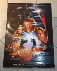 AFİŞ * STAR WARS BÖLÜM III * SITH'İN İNTİKAMI *  FİLM AFİŞİ * 65x95 CM (KAT İZLERİ VARDIR)
