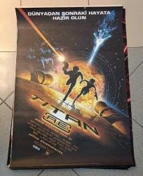 AFİŞ * TITAN A.E. *  FİLM AFİŞİ * 65x95 CM