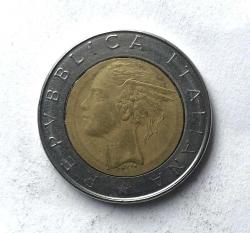 İtalya 500 Liret 1985