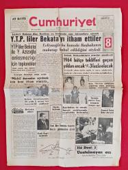 Cumhuriyet Gazetesi - 3 Ekim 1963