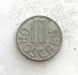 Avusturya 10 Groschen 1973