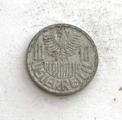 Avusturya 10 Groschen 1973