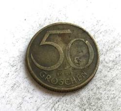 Avusturya 50 Groschen 1959