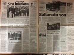 Sabah Gazetesi - 14 Ocak 1999 -  - Fransa - Tarkan - AP - Şamil Tayyar - Baha - Bahattin Şeker - DYP - Duman - Abdülkadir - Mehmet Ali Erbil - Eren - Fabri - Lyon - Zara - Bülent Ecevit - Tayfun - Yilmaz - ANAP - Yavuz Donat - Brezilya - Juventus - Hakan Şükür - Barcelona - Galatasaray - Patron - Kamp Dönemi - Fatih Terim - AIK - Alper - LP - Rosenborg - Real Betis - Fenerbahçe - Malta - Moldova - Hazırlık Maçı - Forvet Oyuncusu - Aziz - Avusturya - Redd - Trabzonspor - Mehmet Ali Yılmaz - Ali Yılmaz - Teknik Direktör - Eder - Beşiktaş - Ege - Agu - Cengiz - Didi - Güvenlik önlemleri - Çelik - Mehmet Ağar - Mahmut - Necmettin Erbakan - Tansu Çiller - DSP - Titi - Yerel Seçimler - Belediye başkanı - Aytaç Durak - CHP - Zülfü Livaneli - Nurettin Sözen - Donk - Mesut Yılmaz - Buray