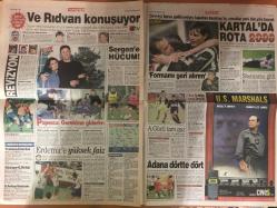 Sabah Gazetesi - 26 Aralik 1999 -  - Fatih Terim - Lyon - AP - Arto - Levent Kırca - Hakkı Keskin - Eren - Baha - İstemihan Talay - Kanada - İsviçre - Isla - LP - Rangers - AIK - Yusuf - Kırmızı Kart - Şili - Belçika - Real Madrid - Tugay Kerimoğlu - Romanya - Trabzonspor - Emre - Okay - Çelik - Cengiz - Dida - Galatasaray - Türk Telekom - Onur - Beşiktaş - Fred - Eder - Ege - Yasin - Yilmaz - Hikmet Karaman - Volkan - Orhan Ak - Rota - Ahmet Dursun - Yekta Güngör Özden - AKP - Agu - PAK - CHP - Bülent Ecevit - Fabri - Erdoğan - Redd - Mesut Yılmaz - ANAP - Sosyal Güvenlik - Anayasa Mahkemesi - Basın Toplantısı - Süleyman Demirel - Avrupa Birliği - Adamlar - Simge - Hadise - Bill Clinton - Orman