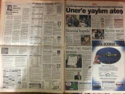 Sabah Gazetesi - 20 Mart 1999 -  - AP - Yilmaz - Yavuz Donat - Duman - Oscar - Eren - Eder - Lyon - Hakan Şükür - Hagi - Galatasaray - Emre - Gheorghe Hagi - Teknik Direktör - Fenerbahçe - Kupa Galipleri Kupası - Teknik Heyet - Fatih Terim - Onur - Puan Durumu - Sarı Kart - Roda - Volkan - Real Madrid - Beşiktaş - Tayfun - Metin Oktay - Belçika - Romanya - Gürcistan - Azerbaycan - MSP - Yusuf - Aziz Yıldırım - Aziz - Moldova - İtalya - Hasan Sas - Orman - Hasan Şaş - Bayern - Chelsea - Juventus - Lazio - UEFA Kupası - İsviçre - İspanya - Anayasa Mahkemesi - Allan - Can Dündar - Redd - Buray - Zara - Baha - Siyasi Partiler - Isak - Ege - Terörle Mücadele - Rauf Denktaş - LP - Sedat Peker - Bulgaristan - TKP - Almanya - DTP - Şili - DSP - ANAP - DYP - CHP - Didi - Şevket Kazan - Korkut Özal - Atiye - Yerel Seçimler - Hadise - Erdoğan - Bülent Ecevit - Necmettin Erbakan - Belediyeler - Litvanya - Şener