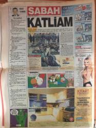 Sabah Gazetesi - 20 Mart 1999 -  - AP - Yilmaz - Yavuz Donat - Duman - Oscar - Eren - Eder - Lyon - Hakan Şükür - Hagi - Galatasaray - Emre - Gheorghe Hagi - Teknik Direktör - Fenerbahçe - Kupa Galipleri Kupası - Teknik Heyet - Fatih Terim - Onur - Puan Durumu - Sarı Kart - Roda - Volkan - Real Madrid - Beşiktaş - Tayfun - Metin Oktay - Belçika - Romanya - Gürcistan - Azerbaycan - MSP - Yusuf - Aziz Yıldırım - Aziz - Moldova - İtalya - Hasan Sas - Orman - Hasan Şaş - Bayern - Chelsea - Juventus - Lazio - UEFA Kupası - İsviçre - İspanya - Anayasa Mahkemesi - Allan - Can Dündar - Redd - Buray - Zara - Baha - Siyasi Partiler - Isak - Ege - Terörle Mücadele - Rauf Denktaş - LP - Sedat Peker - Bulgaristan - TKP - Almanya - DTP - Şili - DSP - ANAP - DYP - CHP - Didi - Şevket Kazan - Korkut Özal - Atiye - Yerel Seçimler - Hadise - Erdoğan - Bülent Ecevit - Necmettin Erbakan - Belediyeler - Litvanya - Şener