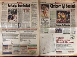 Hürriyet Gazetesi - 20 Eylül 1999 -  - Müjdat Gezen - Adamlar - Sinan - Lyon - Zara - AP - Fransa - Baha - Alaattin Çakıcı - Suso - Selçuk - Nazlı Ilıcak - Çelik - Oscar - Andre Agassi - Steffi Graf - Eren - Emin Çölaşan - Ertugrul - Tayfun - Fenerbahçe - Hulk - Yasin - Teknik Direktör - Hakan Şükür - Macaristan - Seda Sayan - Moldova - Beşiktaş - Mahmut - Alpay - LP - Emre - Yeni Transfer - Eder - Puan Durumu - Şili - Yusuf - Cengiz - Ege - Hagi - Mesut Yılmaz - Redd - Sami Selçuk - Necmettin Erbakan - Belediyeler - Tansu Çiller - DYP - PAK - Bedük - Saffet Arıkan Bedük - AKP - Akif Gülle - Mehmet Ali Birand - Ali Bayramoğlu - Merve Kavakçı - Anayasa Değişikliği - İsviçre - AIK - BBP - Aydın Doğan - Ertuğrul Özkök - Tufan Türenç - Atiba - Bülent Ecevit - Hikmet Sami Türk - DSP - Nez - Turgut Özal - Orman - Yunanistan - Süleyman Demirel - Belçika - Rusya