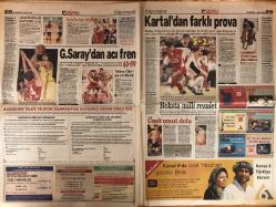 Hürriyet Gazetesi - 4 Ekim 1999 -  - Sinan - Deniz Akkaya - AP - Emre - Şili - İsmail - Zara - İsmail Cem - Yunanistan - CHP - Ege - Kıbrıs - Ertugrul - Model - Galatasaray - Beşiktaş - Almanya - Romanya - Kupa Galipleri Kupası - Lyon - Alpay - LP - Türk Telekom - Harun - Teoman - Hazırlık Maçı - Roda - Augsburg - Mehmet Polat - Real Madrid - Kırmızı Kart - Teknik Direktör - Chelsea - Süper Lig - Eren - Emrah - Rusya - Mahmut - Yasin - Eder - PAK - Eşref Kolçak - Terörle Mücadele - Sosyal Güvenlik - Lens - Tufan Türenç - Orman - Murat Karayalçın - Melih Gökçek - Gökçe - Onur - Çelik - DSP - Lille - Fabri - Bülent Ecevit - Barış süreci - Barış Süreci - Agu - Steffi Graf - Duke Ellington - Emre Kongar - Isla