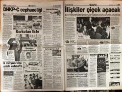 Hürriyet Gazetesi - 4 Ekim 1999 -  - Sinan - Deniz Akkaya - AP - Emre - Şili - İsmail - Zara - İsmail Cem - Yunanistan - CHP - Ege - Kıbrıs - Ertugrul - Model - Galatasaray - Beşiktaş - Almanya - Romanya - Kupa Galipleri Kupası - Lyon - Alpay - LP - Türk Telekom - Harun - Teoman - Hazırlık Maçı - Roda - Augsburg - Mehmet Polat - Real Madrid - Kırmızı Kart - Teknik Direktör - Chelsea - Süper Lig - Eren - Emrah - Rusya - Mahmut - Yasin - Eder - PAK - Eşref Kolçak - Terörle Mücadele - Sosyal Güvenlik - Lens - Tufan Türenç - Orman - Murat Karayalçın - Melih Gökçek - Gökçe - Onur - Çelik - DSP - Lille - Fabri - Bülent Ecevit - Barış süreci - Barış Süreci - Agu - Steffi Graf - Duke Ellington - Emre Kongar - Isla