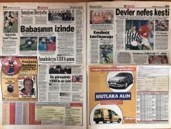 Hürriyet Gazetesi - 22 Nisan 1999 -  - AP - Lyon - Zara - CHP - ANAP - Onur - MHP - Devlet Bahçeli - Bülent Ecevit - DSP - DYP - Isla - Baha - Bahattin Şeker - Eder - Galatasaray - Borussia Dortmund - Almanya - Dida - LP - Alpay - Eren - Beşiktaş - Fenerbahçe - Gol Krallığı - Aykut Kocaman - Ertuğrul Sağlam - Yerli üretim - Fatih Terim - Teknik Direktör - Aziz Yıldırım - Aziz - Alper - Moldova - Yıldız Futbolcu - Teknik Heyet - Hakan Şükür - Hagi - Arif Erdem - Tanju Çolak - Model - Tansu Çiller - AIK - Adamlar - Seçim sonuçları - Seçim Sonuçları - Vural Savaş - Anayasa Mahkemesi - Agu - Siyasi Partiler - Müller - Lens - Belediyeler - Ege - Yerel Seçimler - Aydın Doğan - Ertuğrul Özkök - Bero - Sinan - Murat Karayalçın - Redd - Erdoğan - Recep Tayyip Erdoğan - Abdullah Gül - Celal Adan - Nazlı Ilıcak - Ali Müfit Gürtuna - Yerel Seçim Sonuçları - Volkan - Şili - Basın Toplantısı - Fransa - Mesut Yılmaz