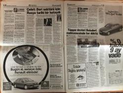 Hürriyet Gazetesi - 18 Kasım 1998  - İtalya - AP - Fatih Altaylı - Redd - Ertugrul - Avusturya - Trabzonspor - Galatasaray - Eder - Aziz - Fenerbahçe - Tayfun - Oğuz Çetin - Eren - Cem Uzan - Ege - Fransa - Aziz Yıldırım - Yilmaz - Basın Toplantısı - Zara - Juventus - Patron - Süper Lig - Fatih Terim - Beşiktaş - Karabükspor - Cengiz - Norveç - Teknik Direktör - Lens - Model - Moldova - Ukrayna - Hagi - Alper - LP - Malta - Recai Kutan - Murat Boz - Almanya - Esra - Agu - Adnan Polat - Yaşar Kemal - Erdal İnönü - Ertuğrul Özkök - Özgürlükler - Avrupa Birliği - Hükümet Krizi - Yunanistan - Sivil toplum - ANAP - Süleyman Demirel - Baha