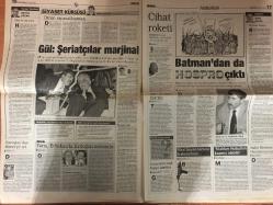 Milliyet Gazetesi - 9 Şubat 2000  - Fatih Terim - Teknik Direktör - AP - Indiana Pacers - Fenerbahçe - Aziz Yıldırım - Aziz - Ali Şen - Eder - Galatasaray - Şili - Gökçe - Saffet Sancaklı - Metin Tekin - Beşiktaş - Zara - Onur - Şampiyonlar Ligi - Yilmaz - Fransa - Hollanda - Belçika - Polonya - Kupa Galipleri Kupası - Ege - Ukrayna - Rusya - Orman - Sıla - Model - Ali Demir - Eren - Fikret Ünlü - Almanya - Portekiz - Avrupa Ligi - Türk Telekom - Efes Pilsen - Gran Canaria - Varese - Disiplin Kurulu - Hagi - Redd - Michael Jordan - Mirsad Türkcan - New York Knicks - Trabzonspor - FIFA Dünya Kupası - Isla - Anayasa Mahkemesi - Erdoğan - Yerel yönetim - Lille - Merve Kavakçı - Abdullah Gül - Parti Lideri - Siyasi Partiler - Pakistan - Bangladeş - AK Parti - PAK - Bülent Arınç - Recep Tayyip Erdoğan - Necmettin Erbakan - MSP - Ruşen Çakır - ANAP - DTP - DSP - Mesut Yılmaz - Tansu Çiller - DYP - Bulgaristan
