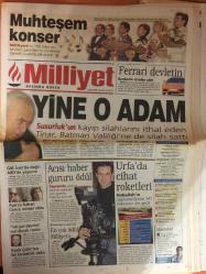 Milliyet Gazetesi - 9 Şubat 2000  - Fatih Terim - Teknik Direktör - AP - Indiana Pacers - Fenerbahçe - Aziz Yıldırım - Aziz - Ali Şen - Eder - Galatasaray - Şili - Gökçe - Saffet Sancaklı - Metin Tekin - Beşiktaş - Zara - Onur - Şampiyonlar Ligi - Yilmaz - Fransa - Hollanda - Belçika - Polonya - Kupa Galipleri Kupası - Ege - Ukrayna - Rusya - Orman - Sıla - Model - Ali Demir - Eren - Fikret Ünlü - Almanya - Portekiz - Avrupa Ligi - Türk Telekom - Efes Pilsen - Gran Canaria - Varese - Disiplin Kurulu - Hagi - Redd - Michael Jordan - Mirsad Türkcan - New York Knicks - Trabzonspor - FIFA Dünya Kupası - Isla - Anayasa Mahkemesi - Erdoğan - Yerel yönetim - Lille - Merve Kavakçı - Abdullah Gül - Parti Lideri - Siyasi Partiler - Pakistan - Bangladeş - AK Parti - PAK - Bülent Arınç - Recep Tayyip Erdoğan - Necmettin Erbakan - MSP - Ruşen Çakır - ANAP - DTP - DSP - Mesut Yılmaz - Tansu Çiller - DYP - Bulgaristan