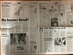 Milliyet Gazetesi - 30 Ekim 1998  - LP - Teknik Direktör - Agu - Eder - AP - Partizan - Arto - Danimarka - Real Madrid - Barcelona - Fenerbahçe - Beşiktaş - Ege - Gökçe - Halil Ergün - Deniz Gökçe - Mahmut - PAK - Yunanistan - Cengiz - Yilmaz - Neto - Özgün - Mahsun Kırmızıgül - Trabzonspor - Efes Pilsen - Tayfun - Chelsea - Şili - Süper Lig - Gianfranco Zola - Fransa - Hollanda - Norveç - Romanya - Rusya - Marcel Desailly - Roberto Di Matteo - Gianluca Vialli - Hagi - Brezilya - İspanya - Indiana Pacers - Baha - Belçika - Güneş Taner - Didi - Eren - CHP - Süleyman Demirel - Bülent Ecevit - Hikmet Çetin - Ahmet Necdet Sezer - Mesut Yılmaz - Anayasa Mahkemesi - MHP - Devlet Bahçeli - Hüsamettin Cindoruk - Deniz Baykal - Muhsin Yazıcıoğlu - DTP - BBP - Korkut Özal - DYP - Isak - Isla - Azerbaycan - Pakistan - Taha Akyol - Isco - Almanya - Portekiz - Redd - Demokratikleşme - Kıbrıs - İngiltere - Okay