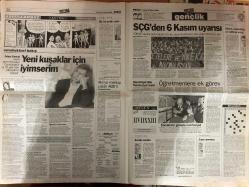 Milliyet Gazetesi - 30 Ekim 1998  - LP - Teknik Direktör - Agu - Eder - AP - Partizan - Arto - Danimarka - Real Madrid - Barcelona - Fenerbahçe - Beşiktaş - Ege - Gökçe - Halil Ergün - Deniz Gökçe - Mahmut - PAK - Yunanistan - Cengiz - Yilmaz - Neto - Özgün - Mahsun Kırmızıgül - Trabzonspor - Efes Pilsen - Tayfun - Chelsea - Şili - Süper Lig - Gianfranco Zola - Fransa - Hollanda - Norveç - Romanya - Rusya - Marcel Desailly - Roberto Di Matteo - Gianluca Vialli - Hagi - Brezilya - İspanya - Indiana Pacers - Baha - Belçika - Güneş Taner - Didi - Eren - CHP - Süleyman Demirel - Bülent Ecevit - Hikmet Çetin - Ahmet Necdet Sezer - Mesut Yılmaz - Anayasa Mahkemesi - MHP - Devlet Bahçeli - Hüsamettin Cindoruk - Deniz Baykal - Muhsin Yazıcıoğlu - DTP - BBP - Korkut Özal - DYP - Isak - Isla - Azerbaycan - Pakistan - Taha Akyol - Isco - Almanya - Portekiz - Redd - Demokratikleşme - Kıbrıs - İngiltere - Okay