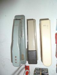ABBD AMERİKA MALI ZIMBA MAKİNESİ 4 adet SWİNGLİNE ve BOSTITCH MARKA+ABD MALI ZİK ZAK MAKASI VE PENSE TİP DELGEÇ+8 PAKET TEL