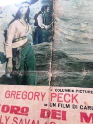 Makkenna'nın altınları, ORİJİNAL İTALYANCA SİNEMA BEZ AFİŞİ - L'ORO DEI MACKENNA, 1969, FİLM BEZ AFİŞİ / POSTERİ - BÜYÜK BOY - ORİJİNAL - 65 X 45 cm EBADINDA -  Original Turkish Big Size Movie Poster - J. Lee Thompson, Gregory Peck, Omar Sharif (Ömer Şerif), Telly Savalas, Camilla Sparv, Keenan Wynn, Julie Newmar, Ted Cassidy, Lee J. Cobb, Raymond Massey, Burgess Meredith, Anthony Quayle, Edward G. Robinson