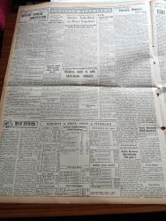 Yeni İstanbul Gazetesi - 21 Ağustos 1955 - Fas Ve Cezayirde Kanlı Çarpışma 300 Ölü Var - Ticaret Vekili Sıtkı Yırcalı İzmir Fuarını Açarken Yeni Dış Ticaret Rejimini De İzah Etti - Şiddetli Bir Tayfun Dün Amerika'yı Altüst Etti - Irak Kralı İkinci Faysal Savarona İle Fransa'ya Hareket Etti - Dün İstanbul'da 50 Gram Kahve Bulmak Mümkün Olmadı - Atom Konferansı Sona Erdi - Pedagoji Kongresi - Ankara İstanbul İzmir Radyosu Programı - Biyoloji Ve Din - Fenerbahçe Hacettepe Bugün Karşılaşıyorlar - Balkanların 1 Numaralı Atleti Osman Coşgül - Adalar Kupası Yelken Yarışları -  Sportif Oyunlar Federasyonu - Çapamarka - Gripin