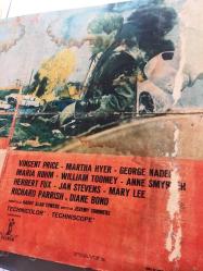 Bir aşk yetmez, ORİJİNAL İTALYANCA SİNEMA BEZ AFİŞİ - LA FALSE VERGINI, 1967, FİLM BEZ AFİŞİ / POSTERİ - BÜYÜK BOY - ORİJİNAL - 67 X 45 cm EBADINDA -  Original Turkish Big Size Movie Poster - Jeremy Summers, Hans Billian, Vincent Price, Martha Hyer, George Nader, Ann Smyrner, Wolfgang Kieling, Wolfgang Kieling, Sancho Gracia, Maria Rohm, Luis Rivera, José Jaspe, Juan Olaguivel, Herbert Fux