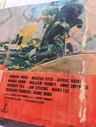 Bir aşk yetmez, ORİJİNAL İTALYANCA SİNEMA BEZ AFİŞİ - LA FALSE VERGINI, 1967, FİLM BEZ AFİŞİ / POSTERİ - BÜYÜK BOY - ORİJİNAL - 67 X 45 cm EBADINDA -  Original Turkish Big Size Movie Poster - Jeremy Summers, Hans Billian, Vincent Price, Martha Hyer, George Nader, Ann Smyrner, Wolfgang Kieling, Wolfgang Kieling, Sancho Gracia, Maria Rohm, Luis Rivera, José Jaspe, Juan Olaguivel, Herbert Fux