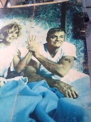 Annemin Yatağında Bir Erkek Var!, ORİJİNAL İTALYANCA SİNEMA BEZ AFİŞİ - C'E UN UOMO NEL LETTO DI MAMMA - With Six You Get Eggroll, 1968, FİLM BEZ AFİŞİ / POSTERİ - BÜYÜK BOY - ORİJİNAL - 67 X 45 cm EBADINDA - Howard Morris, Doris Day, Brian Keith, Pat Carroll, Barbara Hershey, George Carlin, Alice Ghostley, John Findlater, Elaine Devry, Herb Voland, Jamie Farr
