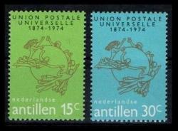 +++ HOLLANDA ANTİLLER UPU 100.YIL    1974     - DAMGASIZ