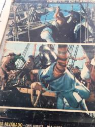 KORSANLARIN SAVAŞI, ORİJİNAL İTALYANCA SİNEMA BEZ AFİŞİ - IL CORSARO, 1970, FİLM BEZ AFİŞİ / POSTERİ - BÜYÜK BOY - ORİJİNAL - 65 X 45 cm EBADINDA - Original Turkish Big Size Movie Poster - Antonio Mollica, Robert Woods, Tania Alvarado, Armando Calvo, Cris Huerta, Miguel del Castillo, Ángel del Pozo, Ana María Mendoza, Luis Induni, Juan Amigo, Marina Brengola