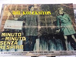 Nefes kesen dakikalar, ORİJİNAL İTALYANCA SİNEMA, Film AFİŞİ, (Minuto per minuto senza respiro - Daddy's Gone A-Hunting) 1969, FİLM AFİŞİ / POSTERİ - BÜYÜK BOY - ORİJİNAL - 66 X 45 cm EBADINDA - Original Turkish Big Size Movie Poster - Mark Robson,  Larry Cohen, Lorenzo Semple Jr., Carol White, Paul Burke, Mala Powers, Scott Hylands, James Sikking, Walter Brooke, Mathilda Calnan, Gene Lyons, Dennis Patrick, Barry Cahill