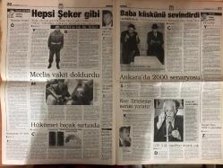 Milliyet Gazetesi - 17 Mart 1999  - Baha - Bahattin Şeker - AP - Hadise - Redd - DYP - Şili - Kadın hakları - Vural Savaş - Ufuk Uras - Adamlar - Avrupa Birliği - Hasan Cemal - Fenerbahçe - Beşiktaş - Teknik Direktör - Ege - Almanya - Ozan - LP - Aziz Yıldırım - Galatasaray - Aziz - Eder - Trabzonspor - Orman - Teknik Heyet - Hagi - Taffarel - Eren - Milwaukee Bucks - New York Knicks - Disiplin Kurulu - Fransa - Avusturya - Ukrayna - Avrupa Şampiyonası - AS Roma - AKP - Esra - Fabri - Türkmenistan - Kıraç - Sevgi Gönül - Milletvekili seçimi - Hikmet Çetin - ANAP - DSP - Yasin - Mehmet Ali Şahin - Ali Şahin - Duman - CHP - BBP - MMP - DTP - MHP - Bero - Nez - Yusuf - Alişan - Recai Kutan - Mesut Yılmaz - Tansu Çiller - Bülent Ecevit - Deniz Baykal - Devlet Bahçeli - Özbekistan - Arto - Mahmut - Süleyman Demirel - Rahmi Koç - Genel Seçimler - Basın Toplantısı - Çelik - Zara - Ekonomik kriz - Ekonomik Kriz