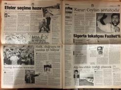 Milliyet Gazetesi - 17 Mart 1999  - Baha - Bahattin Şeker - AP - Hadise - Redd - DYP - Şili - Kadın hakları - Vural Savaş - Ufuk Uras - Adamlar - Avrupa Birliği - Hasan Cemal - Fenerbahçe - Beşiktaş - Teknik Direktör - Ege - Almanya - Ozan - LP - Aziz Yıldırım - Galatasaray - Aziz - Eder - Trabzonspor - Orman - Teknik Heyet - Hagi - Taffarel - Eren - Milwaukee Bucks - New York Knicks - Disiplin Kurulu - Fransa - Avusturya - Ukrayna - Avrupa Şampiyonası - AS Roma - AKP - Esra - Fabri - Türkmenistan - Kıraç - Sevgi Gönül - Milletvekili seçimi - Hikmet Çetin - ANAP - DSP - Yasin - Mehmet Ali Şahin - Ali Şahin - Duman - CHP - BBP - MMP - DTP - MHP - Bero - Nez - Yusuf - Alişan - Recai Kutan - Mesut Yılmaz - Tansu Çiller - Bülent Ecevit - Deniz Baykal - Devlet Bahçeli - Özbekistan - Arto - Mahmut - Süleyman Demirel - Rahmi Koç - Genel Seçimler - Basın Toplantısı - Çelik - Zara - Ekonomik kriz - Ekonomik Kriz
