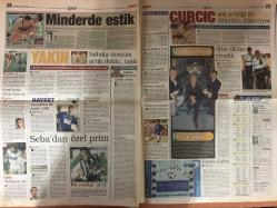 Milliyet Gazetesi - 24 Eylül 1999  - Kadınlara Müjde - Zara - AP - Bülent Ecevit - Ege - LP - Leonardo - Salvador Dali - Isla - Hasan Cemal - Hazırlık Maçı - Almanya - Teknik Direktör - Yilmaz - Titi - Fenerbahçe - Real Madrid - Arto - Eder - Finlandiya - Polonya - Ukrayna - Estonya - Hamza Yerlikaya - Yunanistan - Belediye başkanı - Sarı Kart - Kırmızı Kart - Yedek Oyuncular - Baha - İsviçre - Galatasaray - Cemil Turan - Aziz Yıldırım - Aziz - Brezilya - Beşiktaş - Hagi - Adamlar - Taffarel - Cengiz - MSP - Selçuk - Erdoğan - Şampiyonlar Ligi - Bilet Fiyatları - Trabzonspor - Oktay Derelioğlu - Volkan - Orman - Duman - Avustralya - Tayland - Mahmut - Romanya - Bulgaristan - Yıldırım Akbulut - Merve Kavakçı - Redd - Recai Kutan - DYP - DSP - Tayyibe Gülek - MHP - Emre - Ali Coşkun - Çelik - Harun - Mustafa Koç - Devlet Bahçeli - Mesut Yılmaz - ANAP - Süleyman Demirel - Agu - Allan - Eren - Nez - PAK