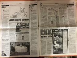 Milliyet Gazetesi - 24 Eylül 1999  - Kadınlara Müjde - Zara - AP - Bülent Ecevit - Ege - LP - Leonardo - Salvador Dali - Isla - Hasan Cemal - Hazırlık Maçı - Almanya - Teknik Direktör - Yilmaz - Titi - Fenerbahçe - Real Madrid - Arto - Eder - Finlandiya - Polonya - Ukrayna - Estonya - Hamza Yerlikaya - Yunanistan - Belediye başkanı - Sarı Kart - Kırmızı Kart - Yedek Oyuncular - Baha - İsviçre - Galatasaray - Cemil Turan - Aziz Yıldırım - Aziz - Brezilya - Beşiktaş - Hagi - Adamlar - Taffarel - Cengiz - MSP - Selçuk - Erdoğan - Şampiyonlar Ligi - Bilet Fiyatları - Trabzonspor - Oktay Derelioğlu - Volkan - Orman - Duman - Avustralya - Tayland - Mahmut - Romanya - Bulgaristan - Yıldırım Akbulut - Merve Kavakçı - Redd - Recai Kutan - DYP - DSP - Tayyibe Gülek - MHP - Emre - Ali Coşkun - Çelik - Harun - Mustafa Koç - Devlet Bahçeli - Mesut Yılmaz - ANAP - Süleyman Demirel - Agu - Allan - Eren - Nez - PAK