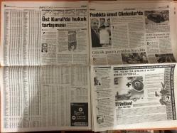 Milliyet Gazetesi - 24 Eylül 1999  - Kadınlara Müjde - Zara - AP - Bülent Ecevit - Ege - LP - Leonardo - Salvador Dali - Isla - Hasan Cemal - Hazırlık Maçı - Almanya - Teknik Direktör - Yilmaz - Titi - Fenerbahçe - Real Madrid - Arto - Eder - Finlandiya - Polonya - Ukrayna - Estonya - Hamza Yerlikaya - Yunanistan - Belediye başkanı - Sarı Kart - Kırmızı Kart - Yedek Oyuncular - Baha - İsviçre - Galatasaray - Cemil Turan - Aziz Yıldırım - Aziz - Brezilya - Beşiktaş - Hagi - Adamlar - Taffarel - Cengiz - MSP - Selçuk - Erdoğan - Şampiyonlar Ligi - Bilet Fiyatları - Trabzonspor - Oktay Derelioğlu - Volkan - Orman - Duman - Avustralya - Tayland - Mahmut - Romanya - Bulgaristan - Yıldırım Akbulut - Merve Kavakçı - Redd - Recai Kutan - DYP - DSP - Tayyibe Gülek - MHP - Emre - Ali Coşkun - Çelik - Harun - Mustafa Koç - Devlet Bahçeli - Mesut Yılmaz - ANAP - Süleyman Demirel - Agu - Allan - Eren - Nez - PAK