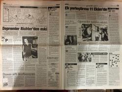 Milliyet Gazetesi - 24 Eylül 1999  - Kadınlara Müjde - Zara - AP - Bülent Ecevit - Ege - LP - Leonardo - Salvador Dali - Isla - Hasan Cemal - Hazırlık Maçı - Almanya - Teknik Direktör - Yilmaz - Titi - Fenerbahçe - Real Madrid - Arto - Eder - Finlandiya - Polonya - Ukrayna - Estonya - Hamza Yerlikaya - Yunanistan - Belediye başkanı - Sarı Kart - Kırmızı Kart - Yedek Oyuncular - Baha - İsviçre - Galatasaray - Cemil Turan - Aziz Yıldırım - Aziz - Brezilya - Beşiktaş - Hagi - Adamlar - Taffarel - Cengiz - MSP - Selçuk - Erdoğan - Şampiyonlar Ligi - Bilet Fiyatları - Trabzonspor - Oktay Derelioğlu - Volkan - Orman - Duman - Avustralya - Tayland - Mahmut - Romanya - Bulgaristan - Yıldırım Akbulut - Merve Kavakçı - Redd - Recai Kutan - DYP - DSP - Tayyibe Gülek - MHP - Emre - Ali Coşkun - Çelik - Harun - Mustafa Koç - Devlet Bahçeli - Mesut Yılmaz - ANAP - Süleyman Demirel - Agu - Allan - Eren - Nez - PAK