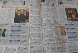 AKŞAM GAZETESİ-AKŞAM-AKŞAM TELE MAGAZİN DERGİSİ-TELE MAGAZİN-MAGAZİN-DERGİ-12 KASIM-18 KASIM-2005-KAPAK-FOTOĞRAF-RÖPORTAJ-VİLDAN ATASEVER-ÖDÜL-KAMÇI-AYÇS İNVİ-SOPHIA LOREN-YANIK KOZA-KADİR İNANIR-FATMA GİRİK-AŞK  OYUNU-YASEMİN ERGENE-KEREMCEM-SETTE-ÖLMEK-METİN AROLAT-İBRAHİM TATLISES-ZEKİ ALASYA-CİHAN ÜNAL-HÜLYA AVŞAR-ASKERLİK-EMRET KOMUTANIM-MUSTAFA ALTIOKLAR-ARDA KURAL-YALÇIN MENTEŞ-ENGİN GÜNAYDIN-AVRUPA YAKASI-DENİZ SEKİ-YAPIMCI-SEDA SAYAN-REYTİNG-KAVGA-SİNSİ PLANLAR-MALCOLM-EV-ÖDEV-KEVIN COSTNER-DENNIS HOPPER-SU DÜNYASI-