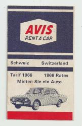 AVIS ARABA KİRALAMA / ŞUBELER,FİYATLAR,MODELLER İKİ DİLDE BROŞÜR...