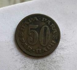 Yugoslavya 50 Para 1965