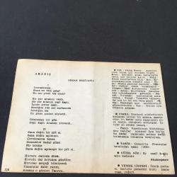 12 HAZİRAN 1958 -TAKVİM YAPRAĞI-DOĞUM GÜNÜ HEDİYESİ-AJANS-TÜRK ŞİİRLİ VE SAATLİ TÜRKİYE TAKVİMİ,CAHİT KÜLEBİ,ORHAN ERDİVANLI,FAL,FIKRA,CEZAYİRİN FRANSIZLAR TARAFINDAN İŞGALİ 1830,GÜZEL SÖZ,YEMEK LİSTESİ