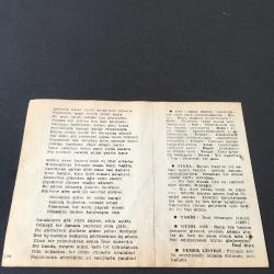 21 HAZİRAN 1958 -TAKVİM YAPRAĞI-DOĞUM GÜNÜ HEDİYESİ-AJANS-TÜRK ŞİİRLİ VE SAATLİ TÜRKİYE TAKVİMİ,FAL,FIKRA,İBNİ SİNANIN ÖLÜMÜ 1037,GÜZEL SÖZ,YEMEK LİSTESİ