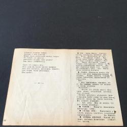 23 HAZİRAN 1958 -TAKVİM YAPRAĞI-DOĞUM GÜNÜ HEDİYESİ-AJANS-TÜRK ŞİİRLİ VE SAATLİ TÜRKİYE TAKVİMİ,ÖZKER YAŞIN,FAL,FIKRA,HATAYIN ANAVATANA KAVUŞMASI 1939,GÜZEL SÖZ,YEMEK LİSTESİ