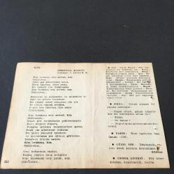 25 HAZİRAN 1958 -TAKVİM YAPRAĞI-DOĞUM GÜNÜ HEDİYESİ-AJANS-TÜRK ŞİİRLİ VE SAATLİ TÜRKİYE TAKVİMİ,VASIF,CHRİSTİNA ROSETTİ,FAL,FIKRA,KORE HARBİNİN BAŞLAMASI 1951,GÜZEL SÖZ,YEMEK LİSTESİ