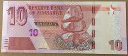 ZİMBABWE 10 DOLAR 2020  ÇİL. KAĞIT  PARA
