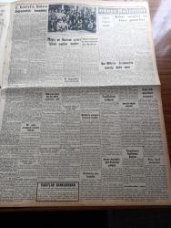 Yeni İstanbul Gazetesi - 7 Temmuz 1955 - Mustafa Nermi - Londra Konferansı Temmuz Sonuna Doğru Toplanacak - Amerikan Başkanı Eisenhower Kruşcef'e Cevap Verdi - Çolakof'un Bazı Ajanları Sınırı Geçerken Yakalandı - Vietnam Cenevre Hükümleriyle Bağlı Olduğunu Kabul Etmiyor - Yabancı Sermaye İle İlaç Fabrikası - Gülhane Parkında Seçilen Ses Kral Ve Kraliçesi İzmir Fuarına Davet Edildi - Emin Kalafat'ın Ankara Radyosundaki Konuşması - Ankara İstanbul İzmir Radyosu Programı - Memleket Ve Dünya Borsa Ve Piyasaları - Tövbe Eylerdi Şaraba Şüphesiz Şairi Görseydi Bekri Mustafa - Rus Çarı 2. Petro'nun 3. Sultan Ahmed'e Mektubu - Pompei Harabelerinde Yapılan Son Kazılar - Fenerbahçe Kalecisi Selahattin Ünlü Mukavelesini Yeniledi - İstanbul Üniversitesi Ankara'ya Yenildi - 1 Temmuz 1955'e Kadar Dünya Şeref Listesi - Fenerbahçe İkinci Reisi Osman Kavrakoğlu - Çapamarka - Gripin - Elektroimpex Otomatik Ve Manyetolu Telefon