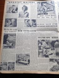Yeni İstanbul Gazetesi - 17 Ağustos 1955 - Mustafa Nermi - Kıbrıs'taki Tedhişcilere Atina'nın Silah Yardımı - Kasım Gülek Dün Akşam Saat 19.30 da Tahliye Edildi - Celal Bayar Ve Irak Kralı İkinci Faysal Savarona Yatı İle İzmir'e Hareket Ettiler - Gazeteciler Cemiyetinin Namık Gedik'e  Telgrafı - Mevcut Telefon Rehberi Halkı Zarara Sokuyor - Yenicami Hakkında İzahat Verilecek - Prenses Margaret'in Evlenme Meselesi - Bir Köylü Komünistlik Propagandası Yaparken Yakalandı - Ankara İstanbul İzmir Radyosu Programı - Tarhan Toker - Mustafa Cezar - Hasene Ilgaz - Ali Yağcıoğlu - Bütün Erkeklerin Hayalindeki Genç Kız Dorothy Malone - Yugoslavya Şampiyonu Mugosa Ekrem Koçak İle Tekrar Yarışmayı Kabul Ediyor - Fenerbahçe Hacettepe Maçı - Alman Milli Futbol Takımı Kaptanı Fritz Walter'in Turgay Şeren'e Mektubu - Gripin - Boğaziçi Güzelhisar Arsaları