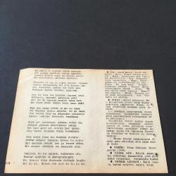 25 TEMMUZ 1958 -TAKVİM YAPRAĞI-DOĞUM GÜNÜ HEDİYESİ-AJANS-TÜRK ŞİİRLİ VE SAATLİ TÜRKİYE TAKVİMİ,ÖMER HAYYAM,FAL,FIKRA,TÜRK ORDULARI ESTERGONDA 1543,GÜZEL SÖZ,YEMEK LİSTESİ