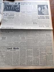 Yeni İstanbul Gazetesi - 10 Nisan 1953 - Mustafa Nermi - Rusya'dan Sulh Arzusunu İspat Etmesi İsteniyor - Yeni Bakanlar Salim Burçak Emin Kalafat Hayreddin Erkmen Ve Celal Yardımcı Dün İşe Başladılar - Yunan Parası Yarı Yarı Yarıya Düşürüldü - Dumlupınar'ın Teknesi İle Temas İmkanları Aranıyor - Maliye Bakanı Hasan Polatkan'a Dair Bir Sözlü Soru - İran Meclisi Önündeki Çarpışma - Tevfik İleri Vatan Gazetesi Başyazarı Ahmet Emin Yalman'ı Mahkemeye Verecek - Küçük İnsanlar Yazan Faik Baysal Yazı Dizisi - Veremle Savaş İçin Esaslı Yeni Tedbirler Alınıyor - Beşiktaş Pazar Günü Vefa İle Karşılaşıyor - Hiç Döviz Almadan Seyahate Çıkılmayacak - Birleşik Amerika Kore'yi Birleştirmek İstiyor - İstanbul Valisi Fahreddin Kerim Gökay Amerikan Hastanesi'nde Türk Askerleriyle Görüştü -  Hikaye Halil Bey Yazan Güner Barım - Büyük Röportaj Serisi İslam Memleketleri Yazan Fikret Adil Yazı Dizisi - Kadınlar Niçin İyi Bir Hayvan Mürebbiyesi Oluyor - General Electric Ampul
