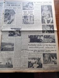 Yeni İstanbul Gazetesi - 10 Nisan 1953 - Mustafa Nermi - Rusya'dan Sulh Arzusunu İspat Etmesi İsteniyor - Yeni Bakanlar Salim Burçak Emin Kalafat Hayreddin Erkmen Ve Celal Yardımcı Dün İşe Başladılar - Yunan Parası Yarı Yarı Yarıya Düşürüldü - Dumlupınar'ın Teknesi İle Temas İmkanları Aranıyor - Maliye Bakanı Hasan Polatkan'a Dair Bir Sözlü Soru - İran Meclisi Önündeki Çarpışma - Tevfik İleri Vatan Gazetesi Başyazarı Ahmet Emin Yalman'ı Mahkemeye Verecek - Küçük İnsanlar Yazan Faik Baysal Yazı Dizisi - Veremle Savaş İçin Esaslı Yeni Tedbirler Alınıyor - Beşiktaş Pazar Günü Vefa İle Karşılaşıyor - Hiç Döviz Almadan Seyahate Çıkılmayacak - Birleşik Amerika Kore'yi Birleştirmek İstiyor - İstanbul Valisi Fahreddin Kerim Gökay Amerikan Hastanesi'nde Türk Askerleriyle Görüştü -  Hikaye Halil Bey Yazan Güner Barım - Büyük Röportaj Serisi İslam Memleketleri Yazan Fikret Adil Yazı Dizisi - Kadınlar Niçin İyi Bir Hayvan Mürebbiyesi Oluyor - General Electric Ampul